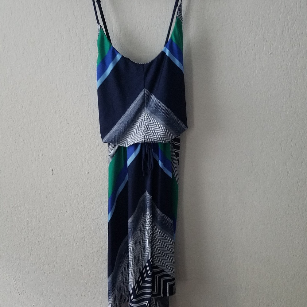 Criss cross back dress